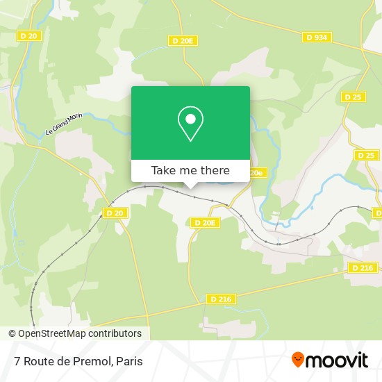 7 Route de Premol map