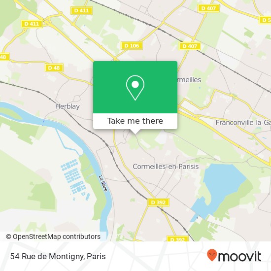 54 Rue de Montigny map