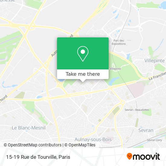 Mapa 15-19 Rue de Tourville