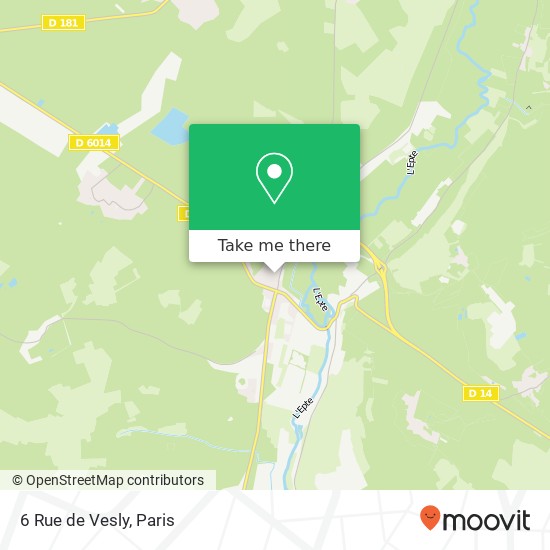 6 Rue de Vesly map