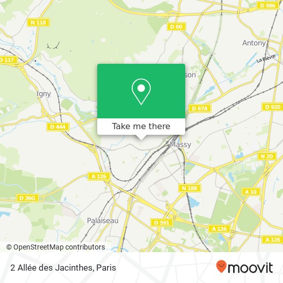 2 Allée des Jacinthes map