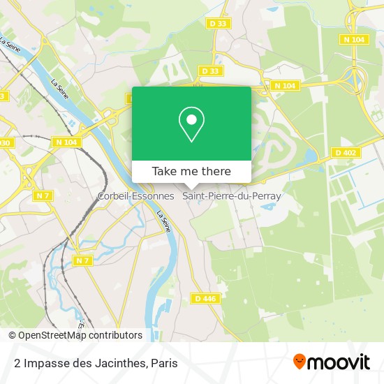 2 Impasse des Jacinthes map