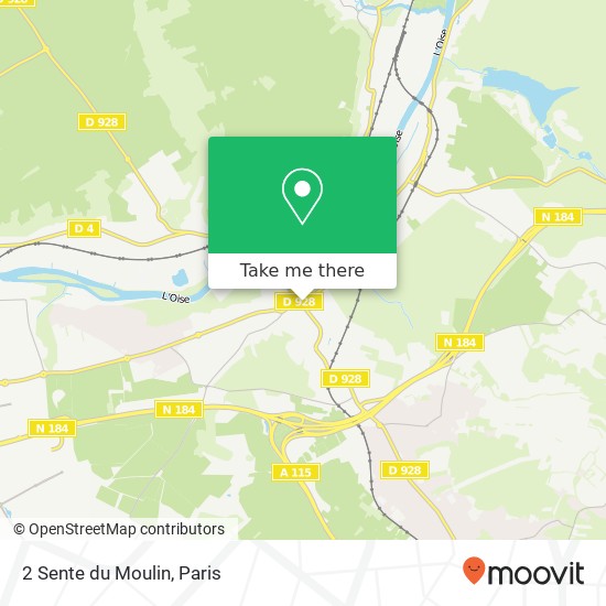 2 Sente du Moulin map