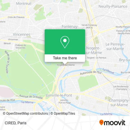 CIRED map