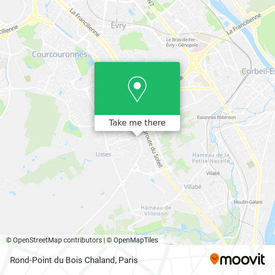 Mapa Rond-Point du Bois Chaland