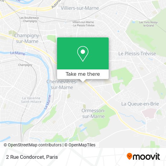 2 Rue Condorcet map