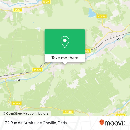 72 Rue de l'Amiral de Graville map
