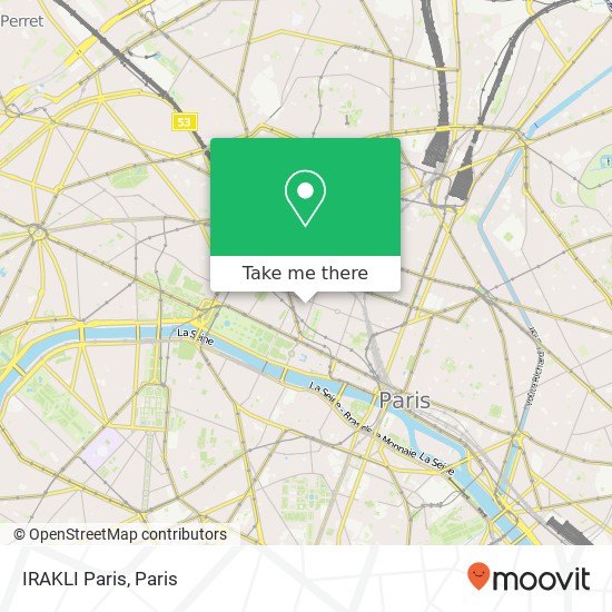 Mapa IRAKLI Paris