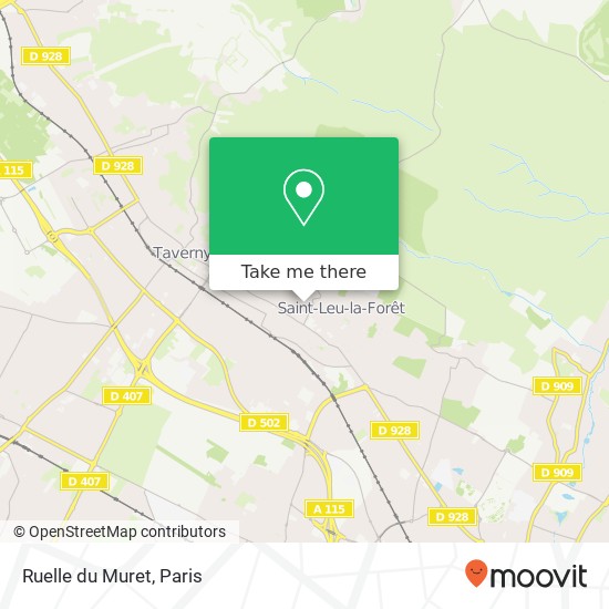 Ruelle du Muret map