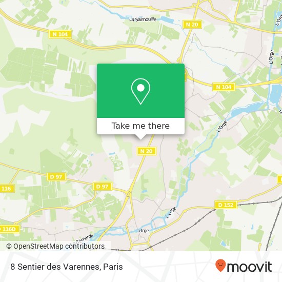 8 Sentier des Varennes map