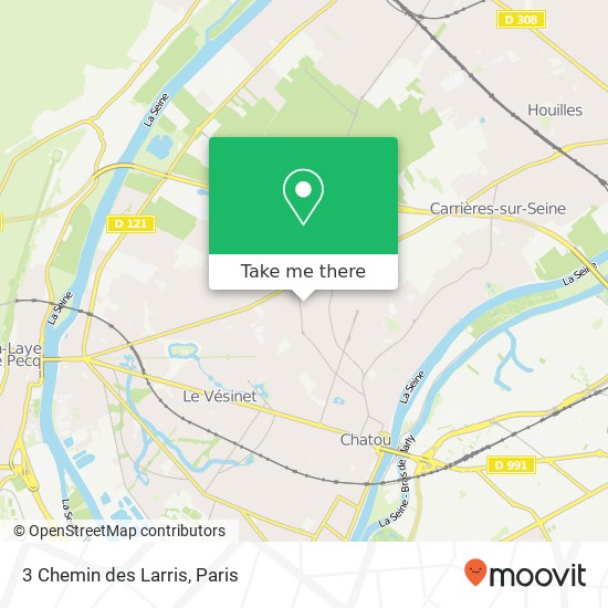 3 Chemin des Larris map