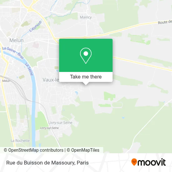 Rue du Buisson de Massoury map