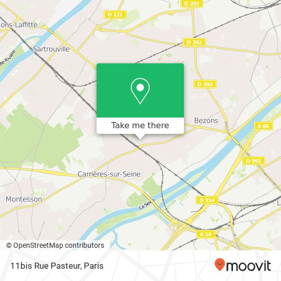 11bis Rue Pasteur map