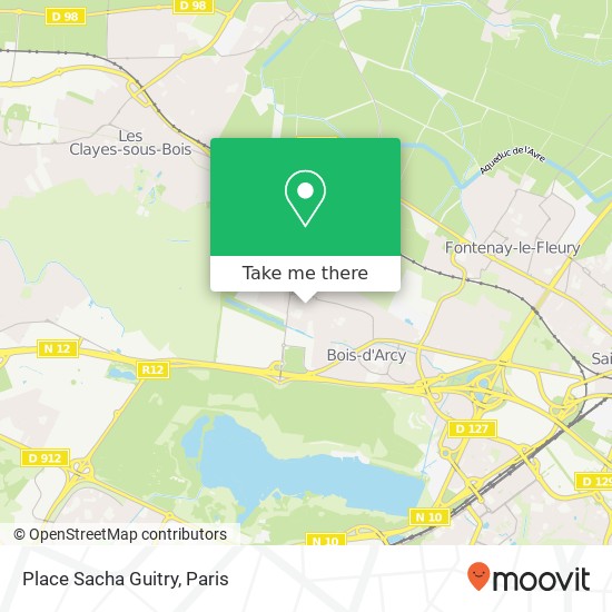 Place Sacha Guitry map