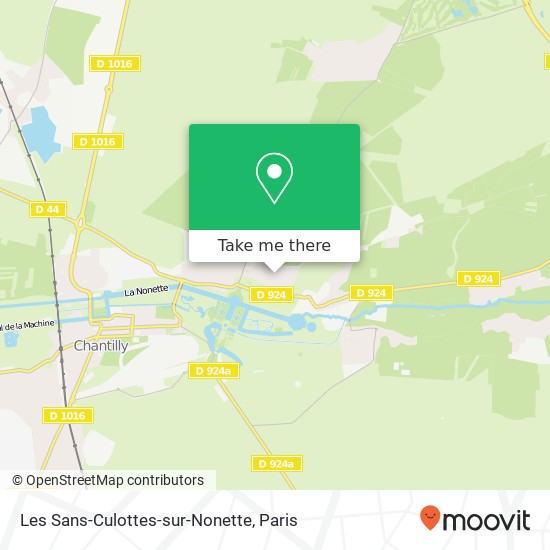 Les Sans-Culottes-sur-Nonette map