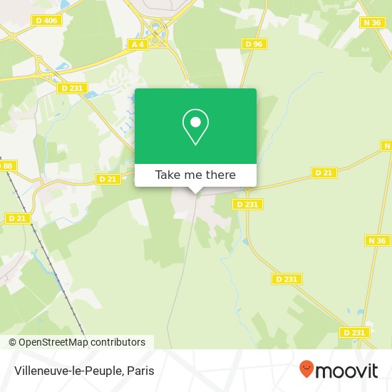 Villeneuve-le-Peuple map