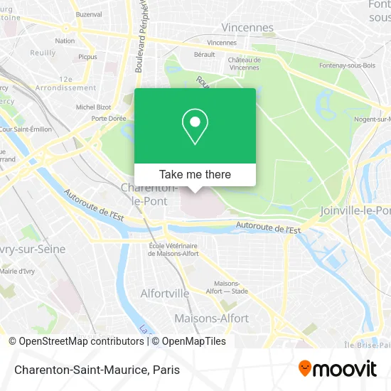 Charenton-Saint-Maurice map