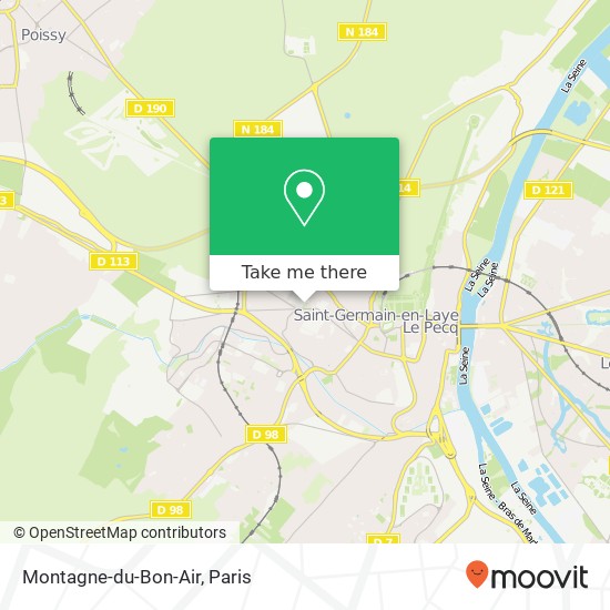 Montagne-du-Bon-Air map