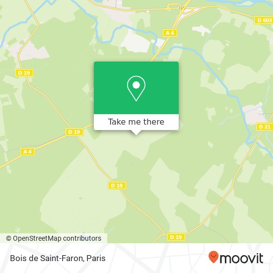 Bois de Saint-Faron map
