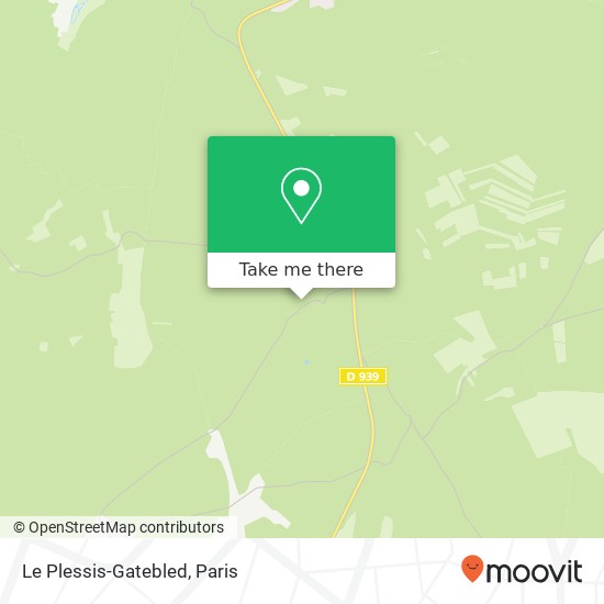 Le Plessis-Gatebled map