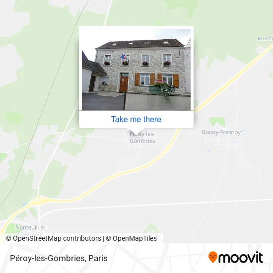 Péroy-les-Gombries map