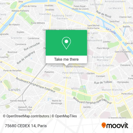 75680 CEDEX 14 map