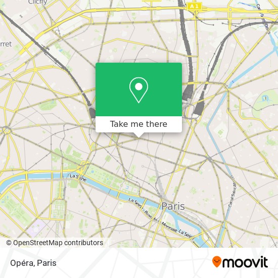 Opéra map