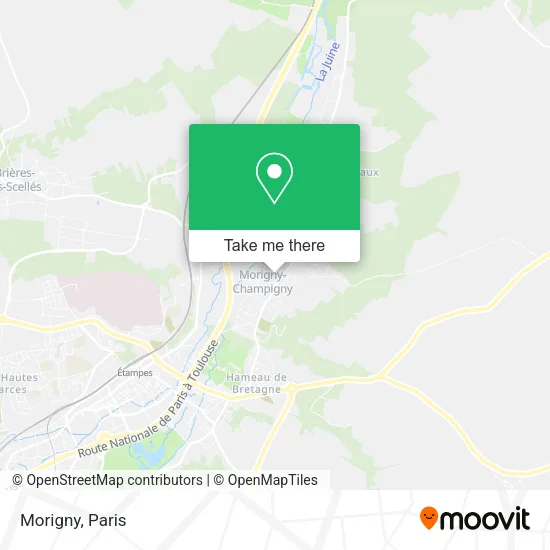 Morigny map