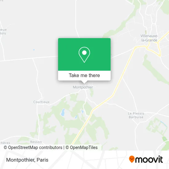 Montpothier map
