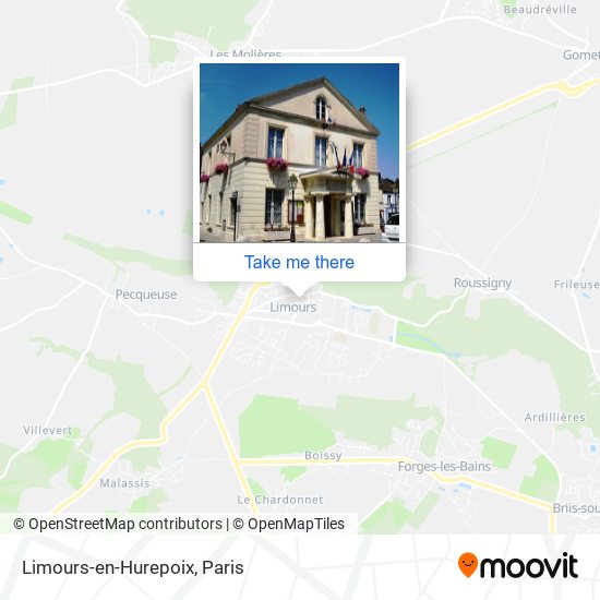 Limours-en-Hurepoix map