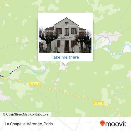 Mapa La Chapelle-Véronge