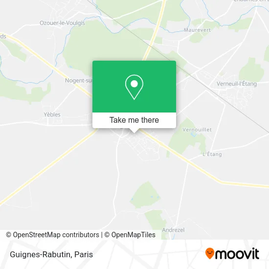 Guignes-Rabutin map