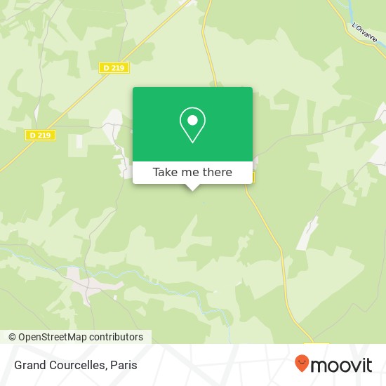 Grand Courcelles map