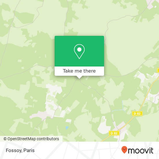 Fossoy map