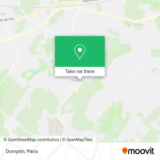 Domptin map