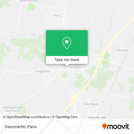 Dammartin map