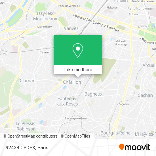 92438 CEDEX map