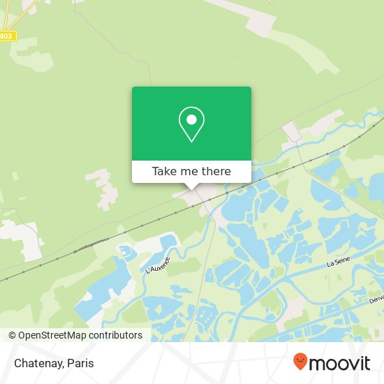 Chatenay map