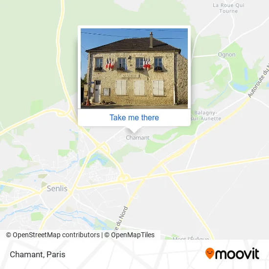 Chamant map
