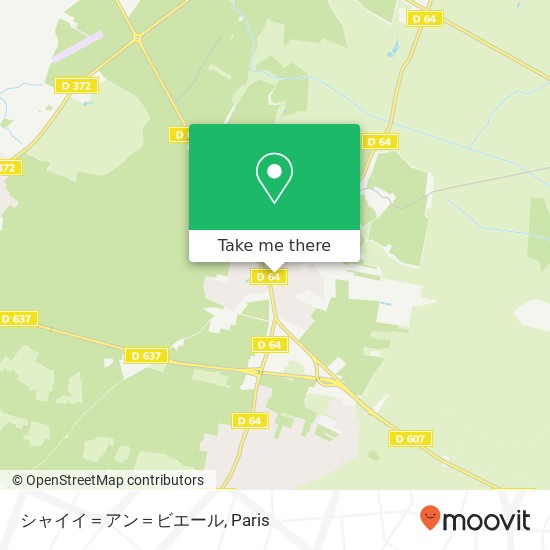 Mapa シャイイ＝アン＝ビエール
