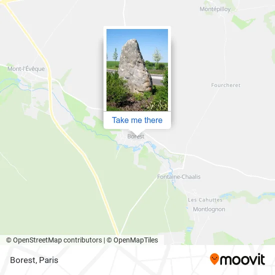 Borest map