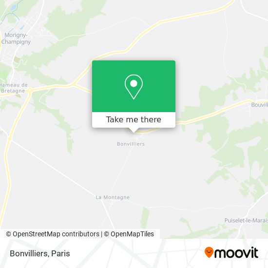 Bonvilliers map