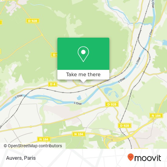 Auvers map