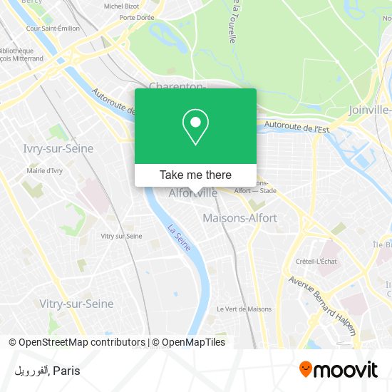 آلفورویل map