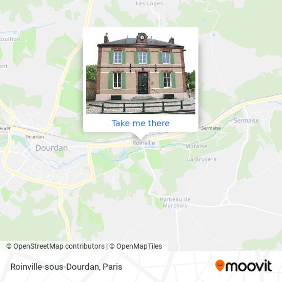 Mapa Roinville-sous-Dourdan