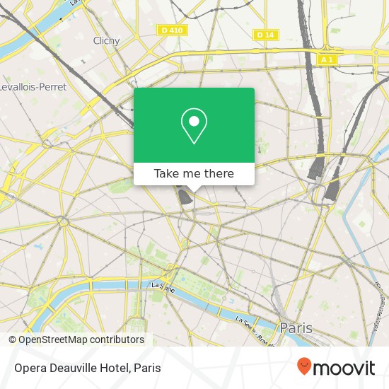 Opera Deauville Hotel map