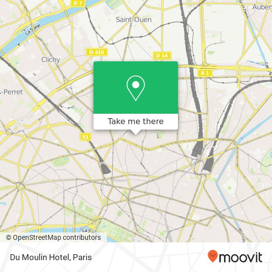 Du Moulin Hotel map