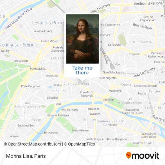 Mapa Monna Lisa