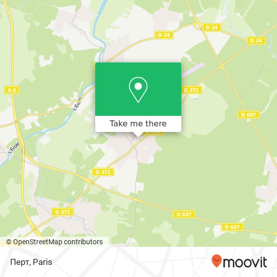 Перт map