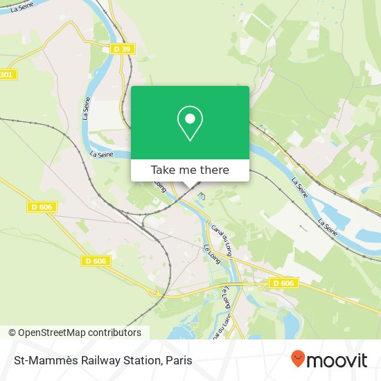 St-Mammès Railway Station map